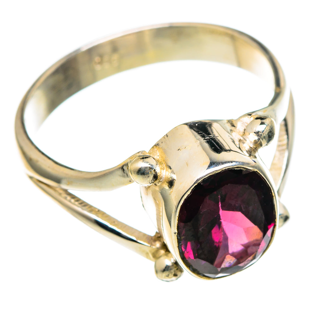 Red Spinel Rings handcrafted by Anasilvercos - RING98966
