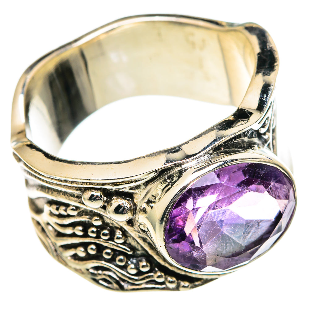 Color Change Alexandrite (lab.) Rings handcrafted by Anasilvercos - RING98968