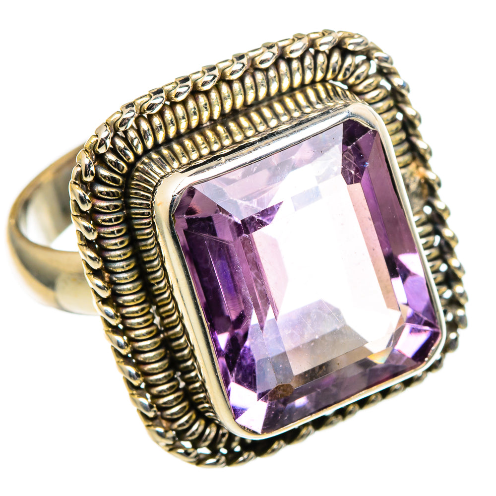 Amethyst Rings handcrafted by Anasilvercos - RING98971