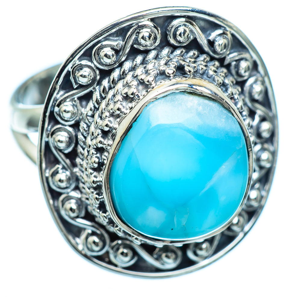 Larimar Rings handcrafted by Anasilvercos - RING989730