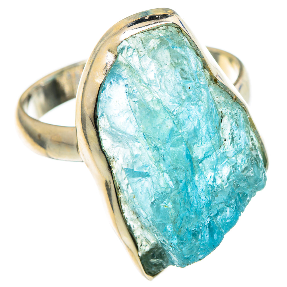 Aquamarine Rings handcrafted by Anasilvercos - RING98991 - Photo 2