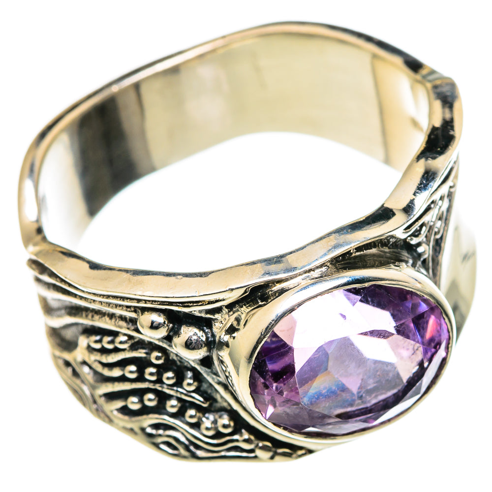 Amethyst Rings handcrafted by Anasilvercos - RING99008