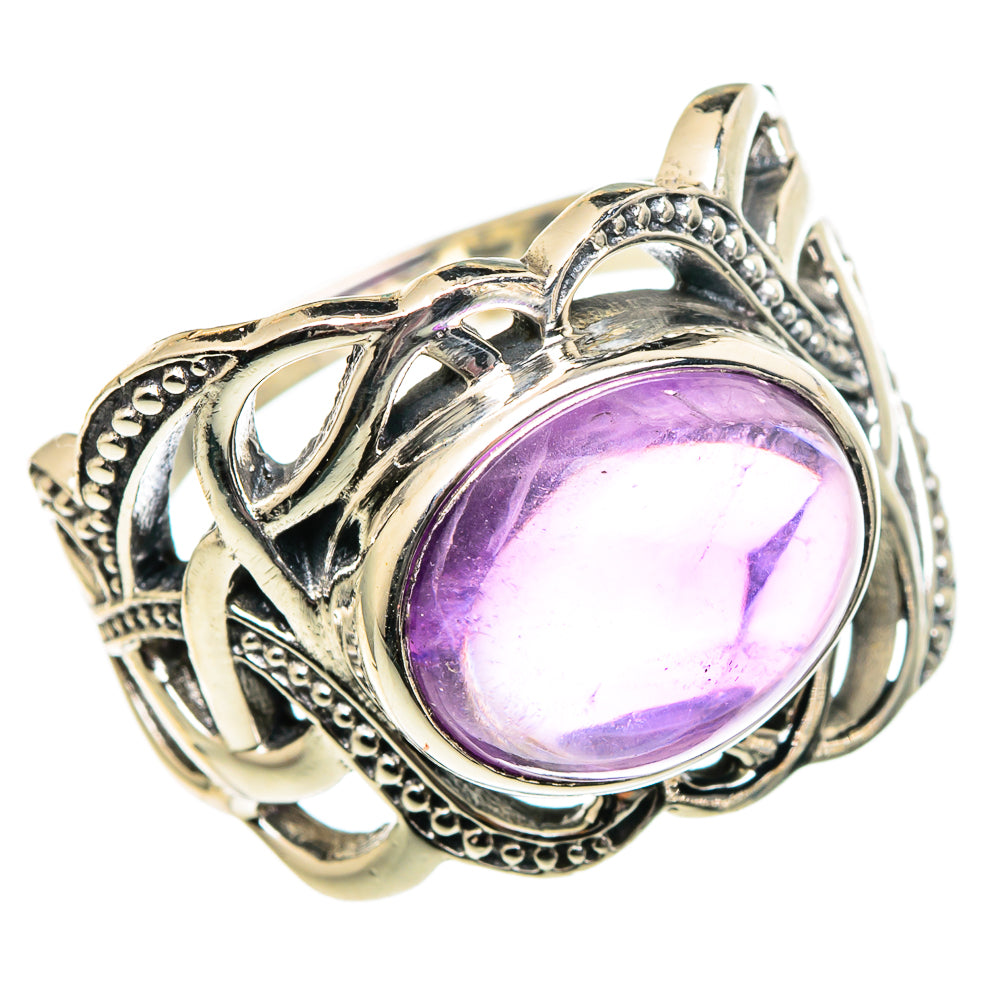 Amethyst Rings handcrafted by Anasilvercos - RING99009