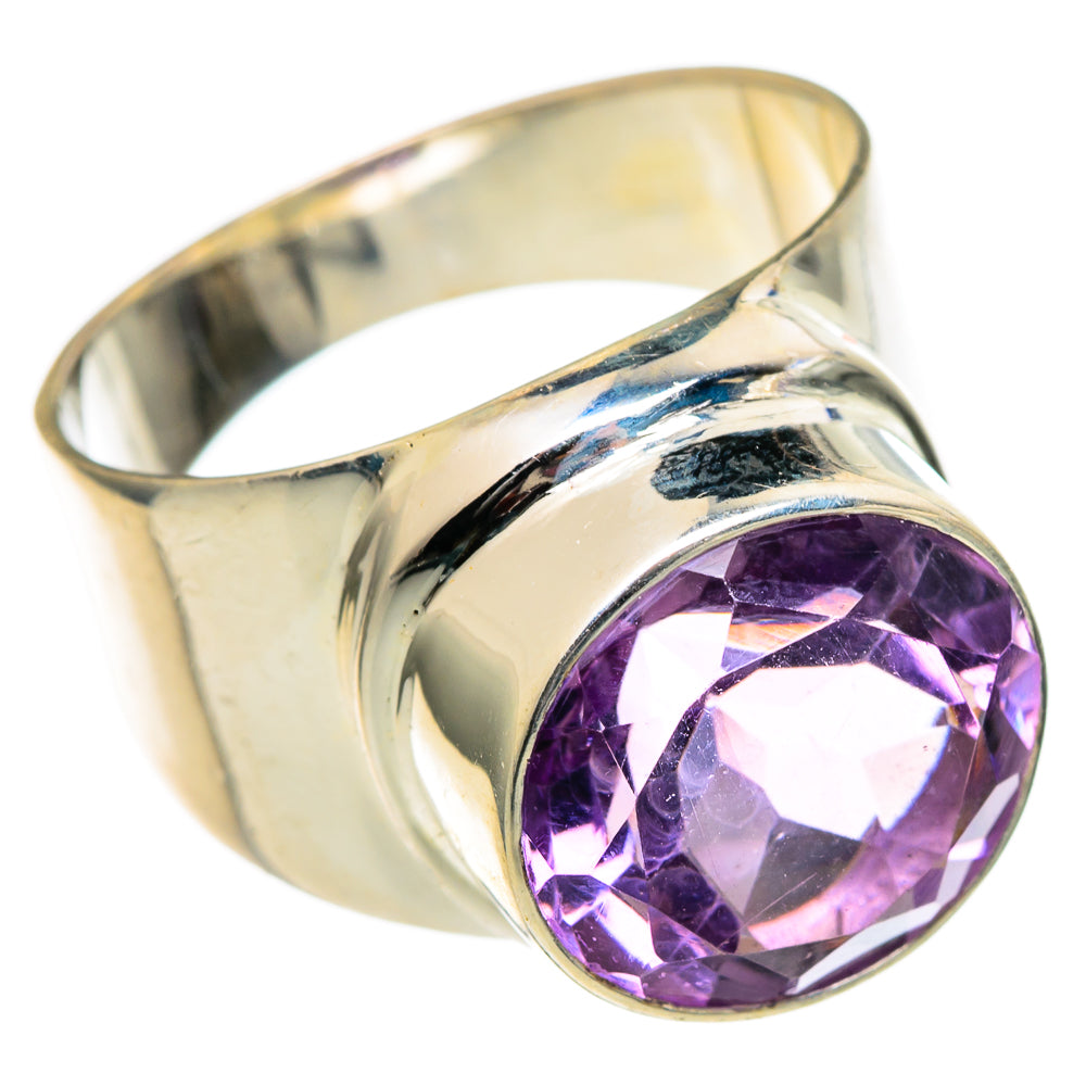 Amethyst Rings handcrafted by Anasilvercos - RING99011