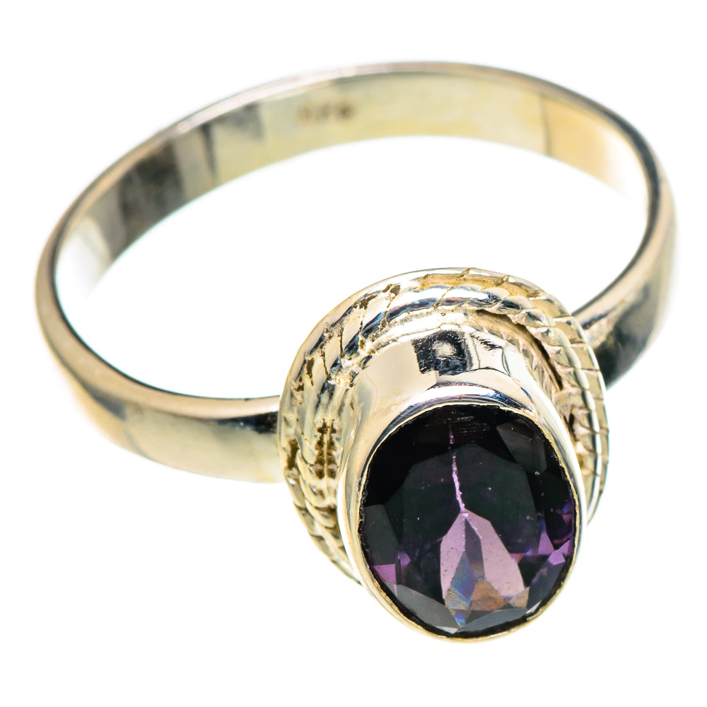 Purple Spinel Rings handcrafted by Anasilvercos - RING99014