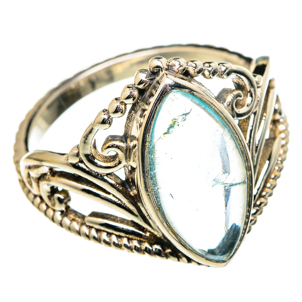 Aquamarine Rings handcrafted by Anasilvercos - RING99025
