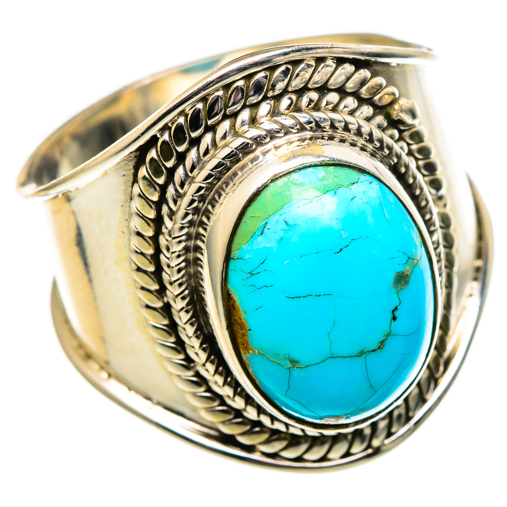 Turquoise Rings handcrafted by Anasilvercos - RING99026