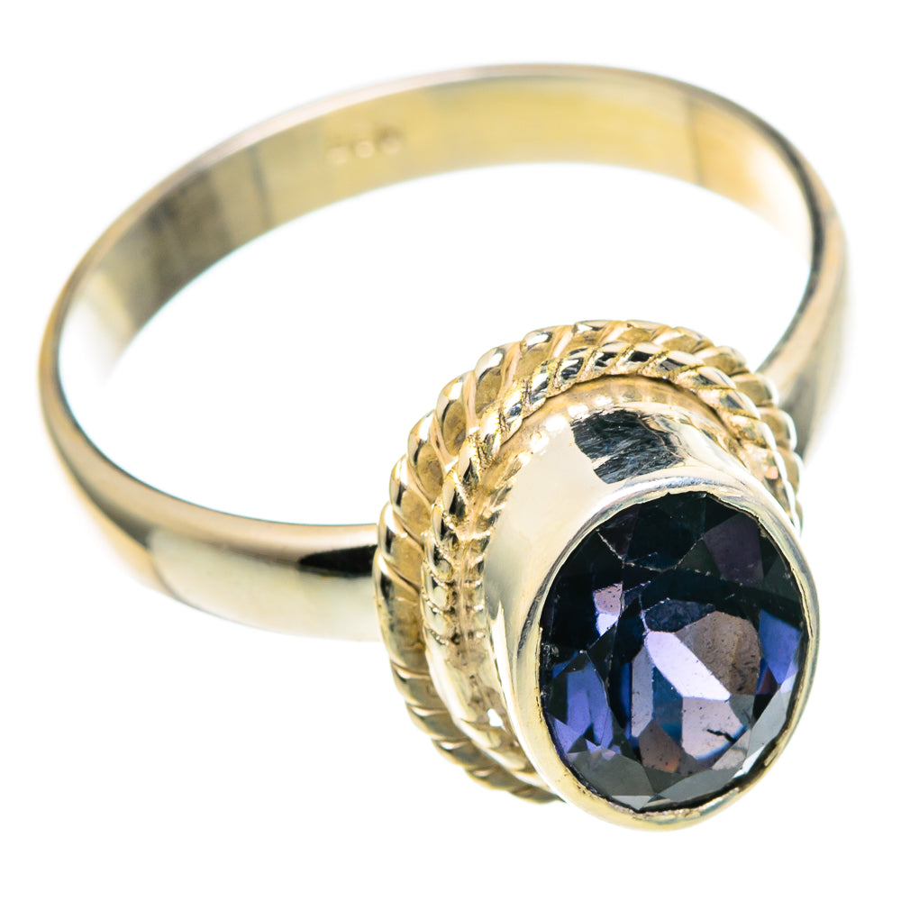 Violet Spinel Rings handcrafted by Anasilvercos - RING99027