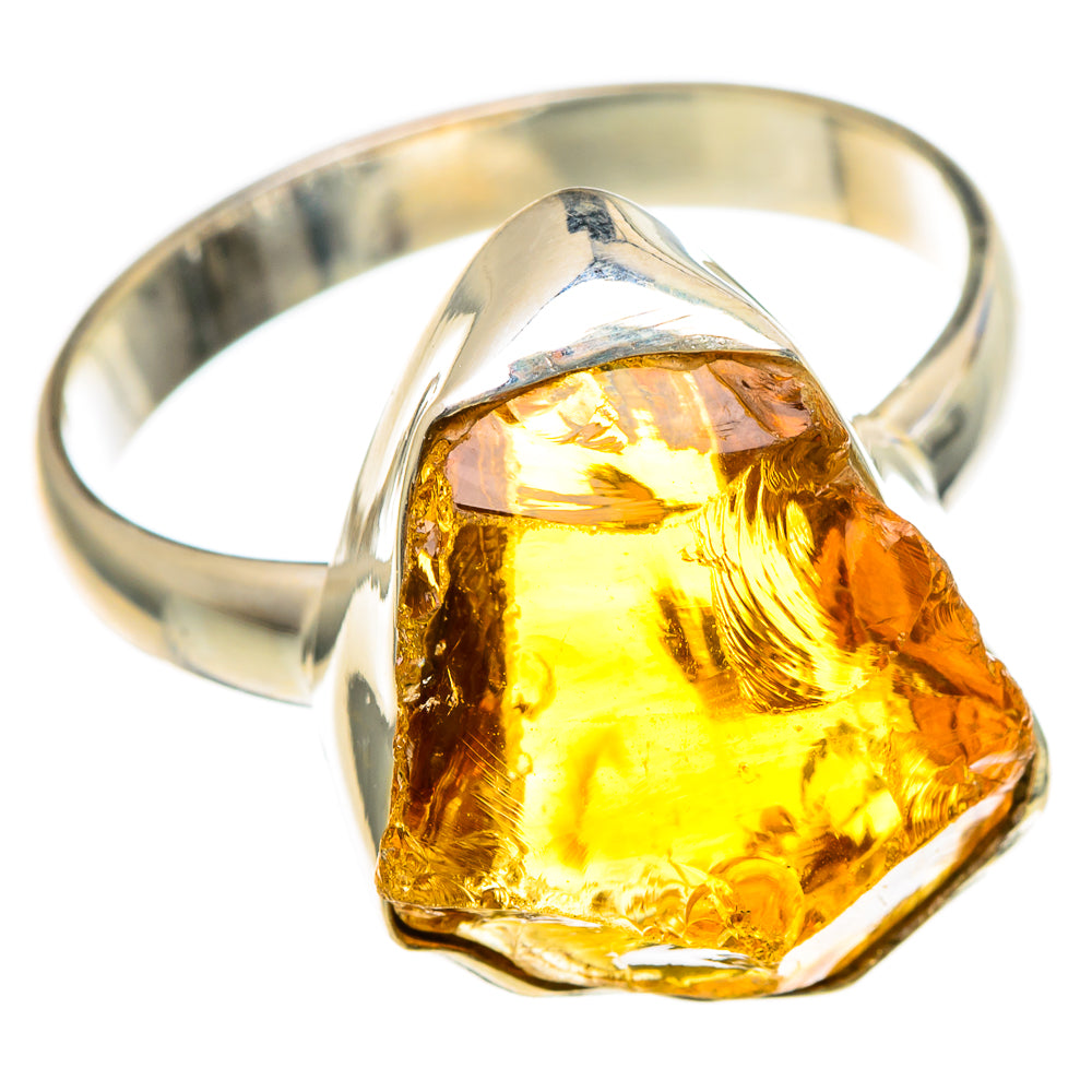 Citrine Rings handcrafted by Anasilvercos - RING99035
