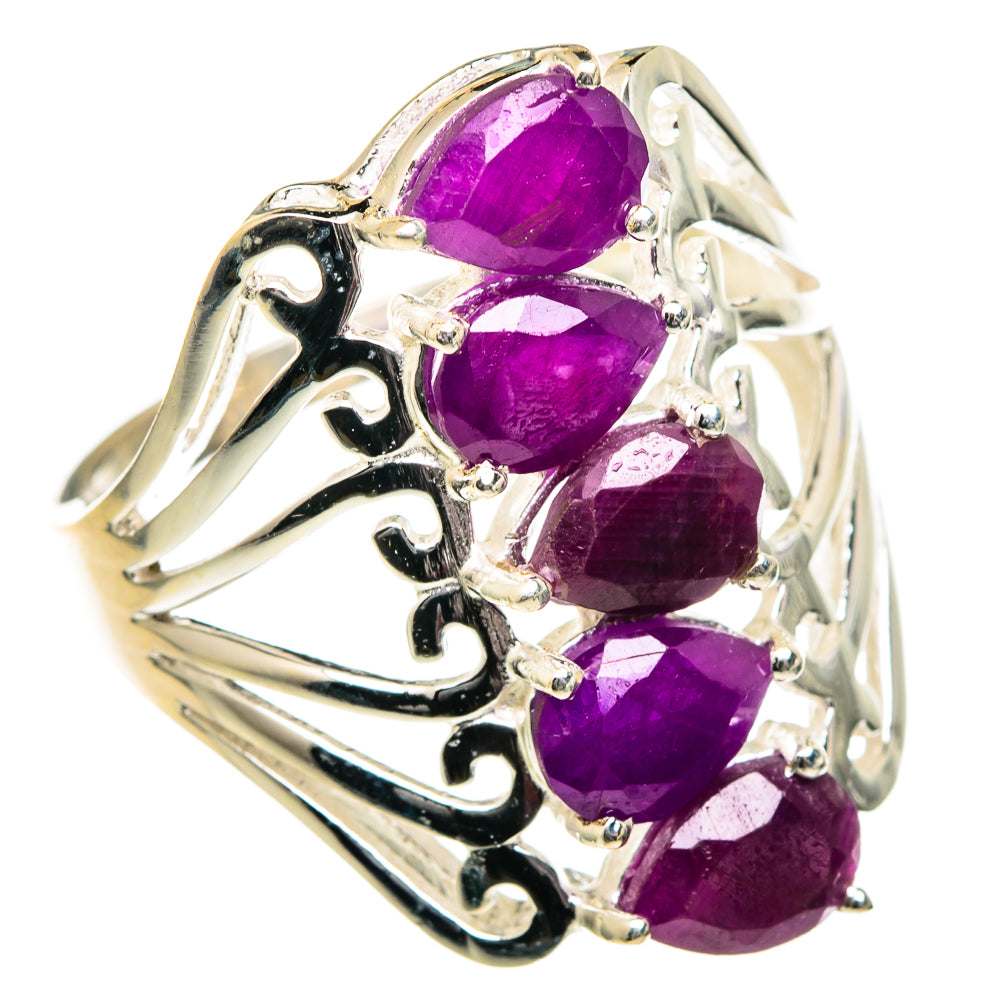 Ruby Rings handcrafted by Anasilvercos - RING99037