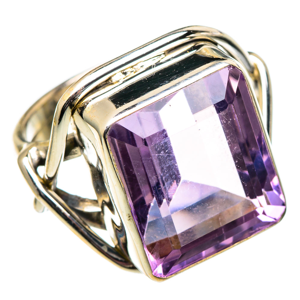 Amethyst Rings handcrafted by Anasilvercos - RING99041