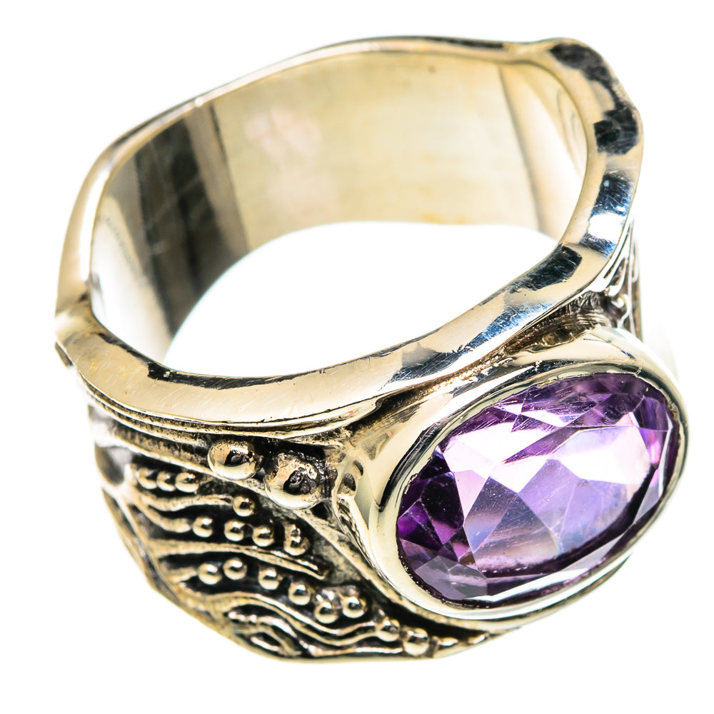 Amethyst Rings handcrafted by Anasilvercos - RING99049