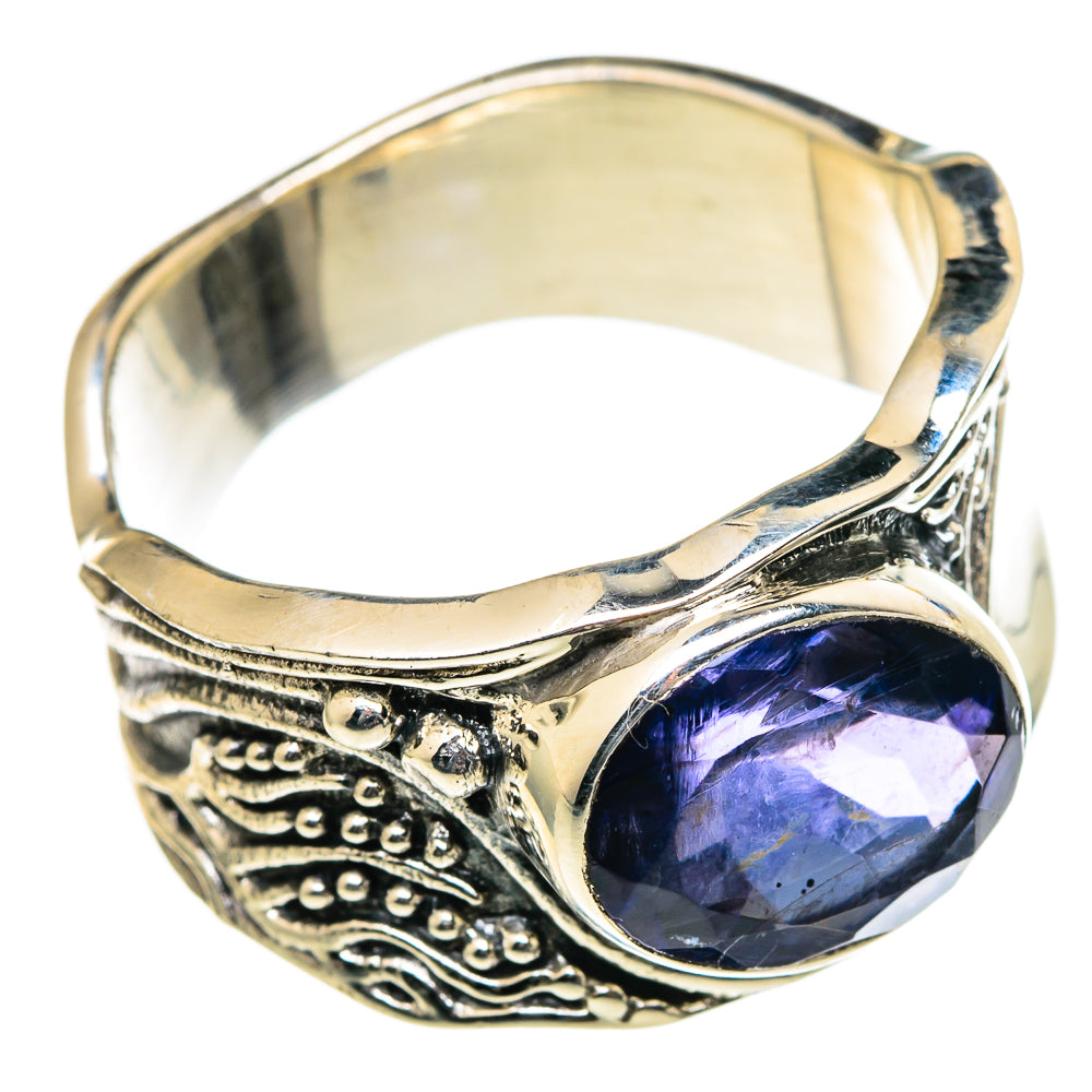 Violet Spinel Rings handcrafted by Anasilvercos - RING99050
