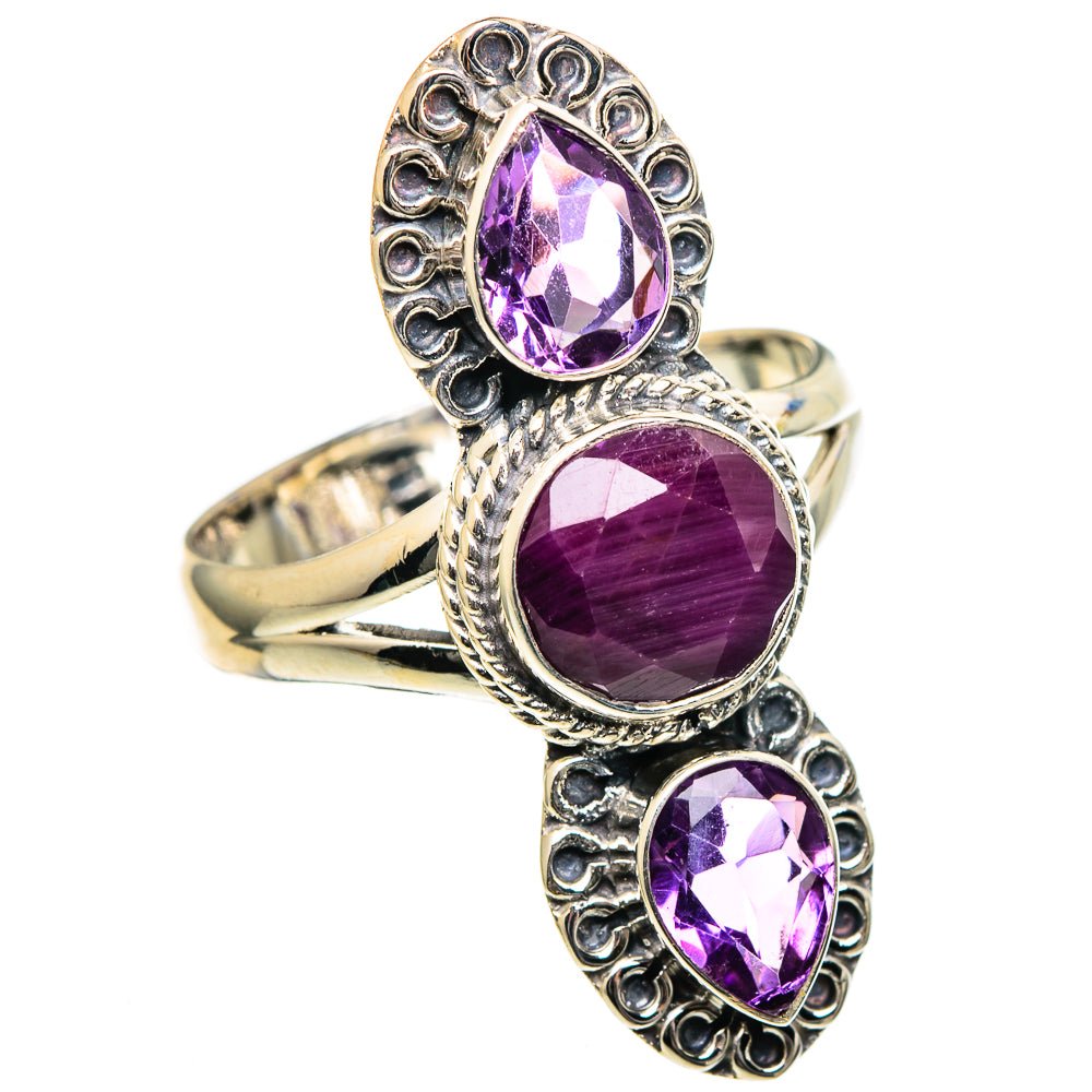 Ruby Rings handcrafted by Anasilvercos - RING99053
