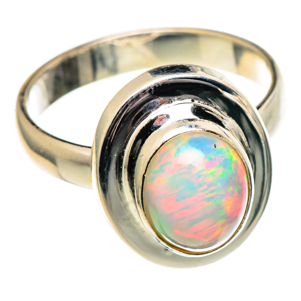 Ethiopian Opal Rings handcrafted by Anasilvercos - RING99056