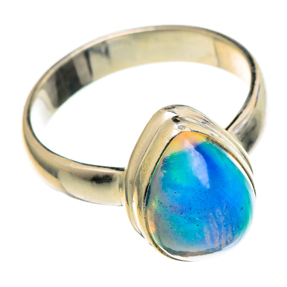 Ethiopian Opal Rings handcrafted by Anasilvercos - RING99058