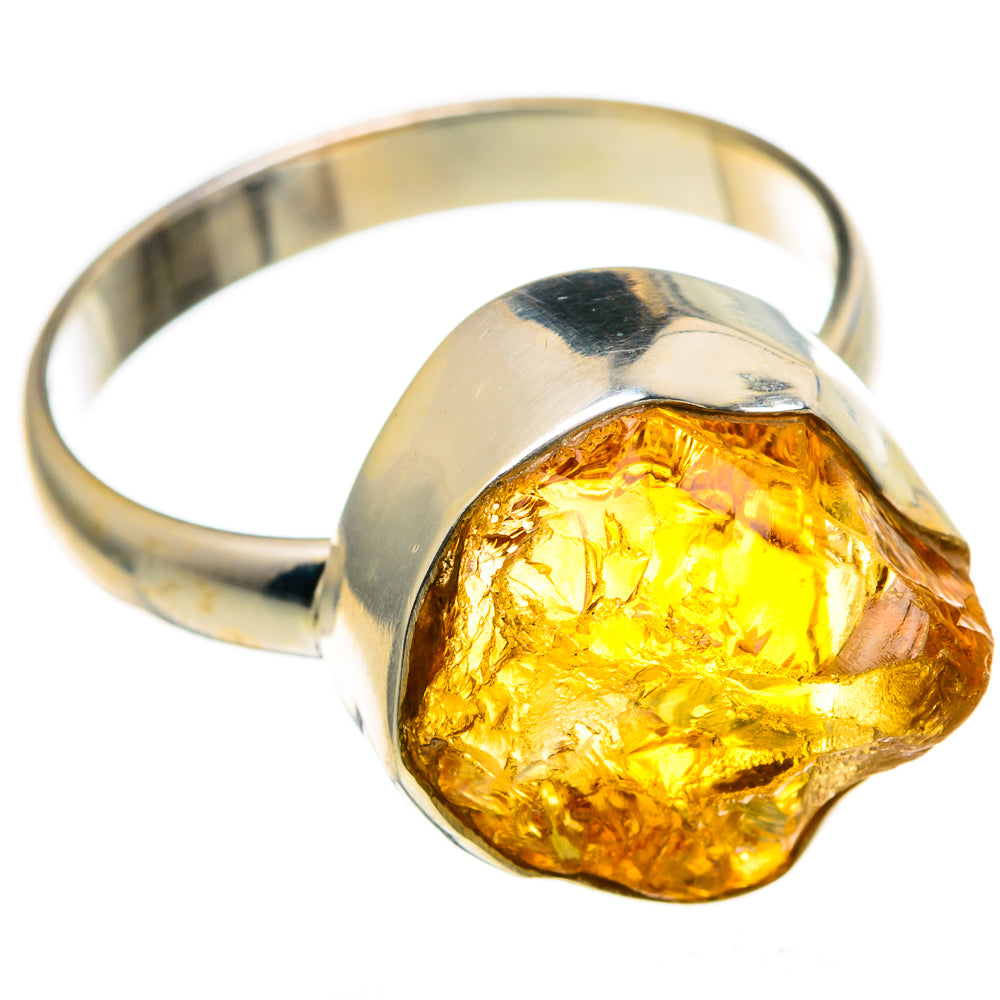 Citrine Rings handcrafted by Anasilvercos - RING99069