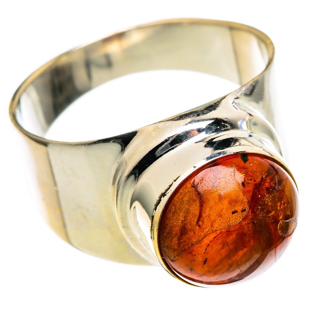 Baltic Amber Rings handcrafted by Anasilvercos - RING99070