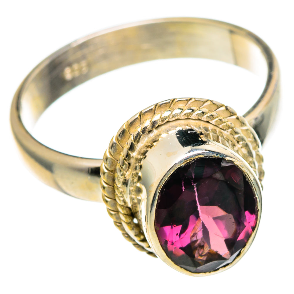 Red Spinel Rings handcrafted by Anasilvercos - RING99074