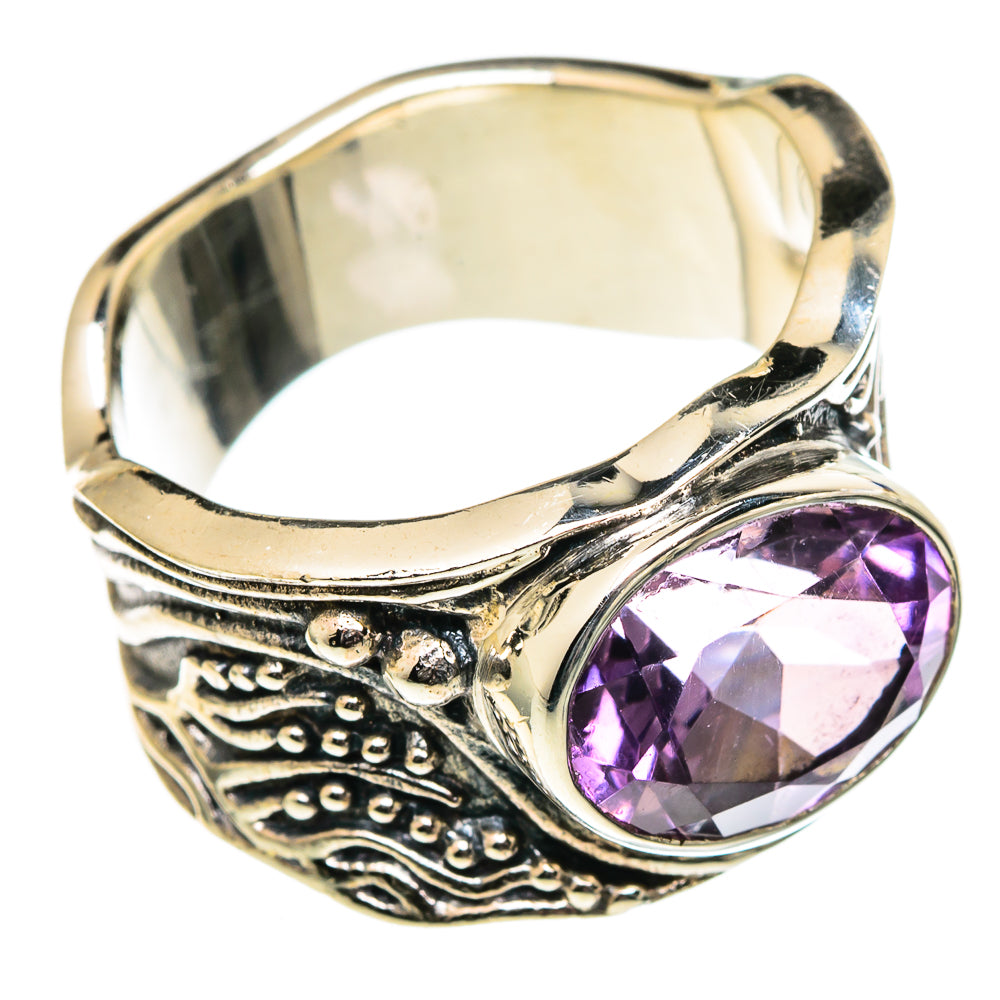 Amethyst Rings handcrafted by Anasilvercos - RING99078