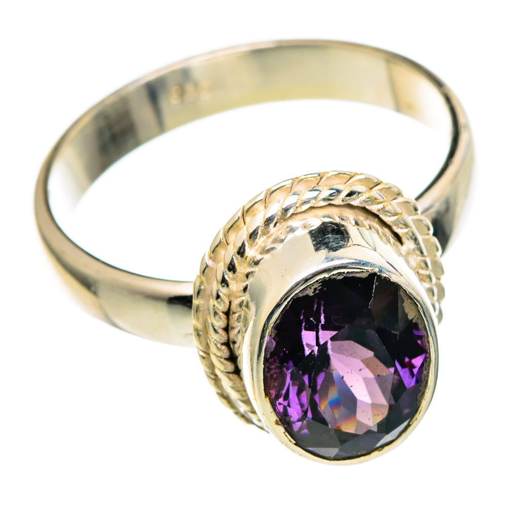 Purple Spinel Rings handcrafted by Anasilvercos - RING99083 - Photo 2