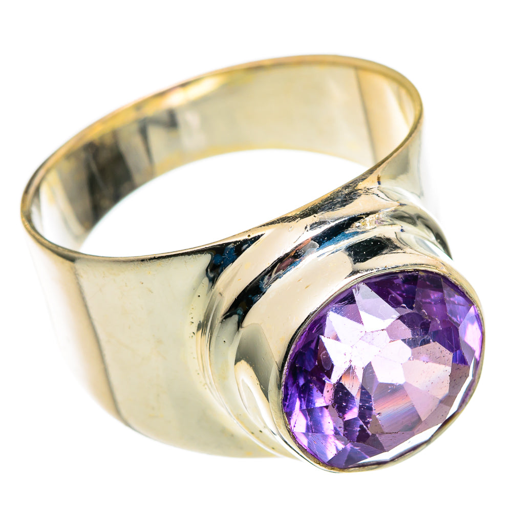 Color Change Alexandrite (lab.) Rings handcrafted by Anasilvercos - RING99085
