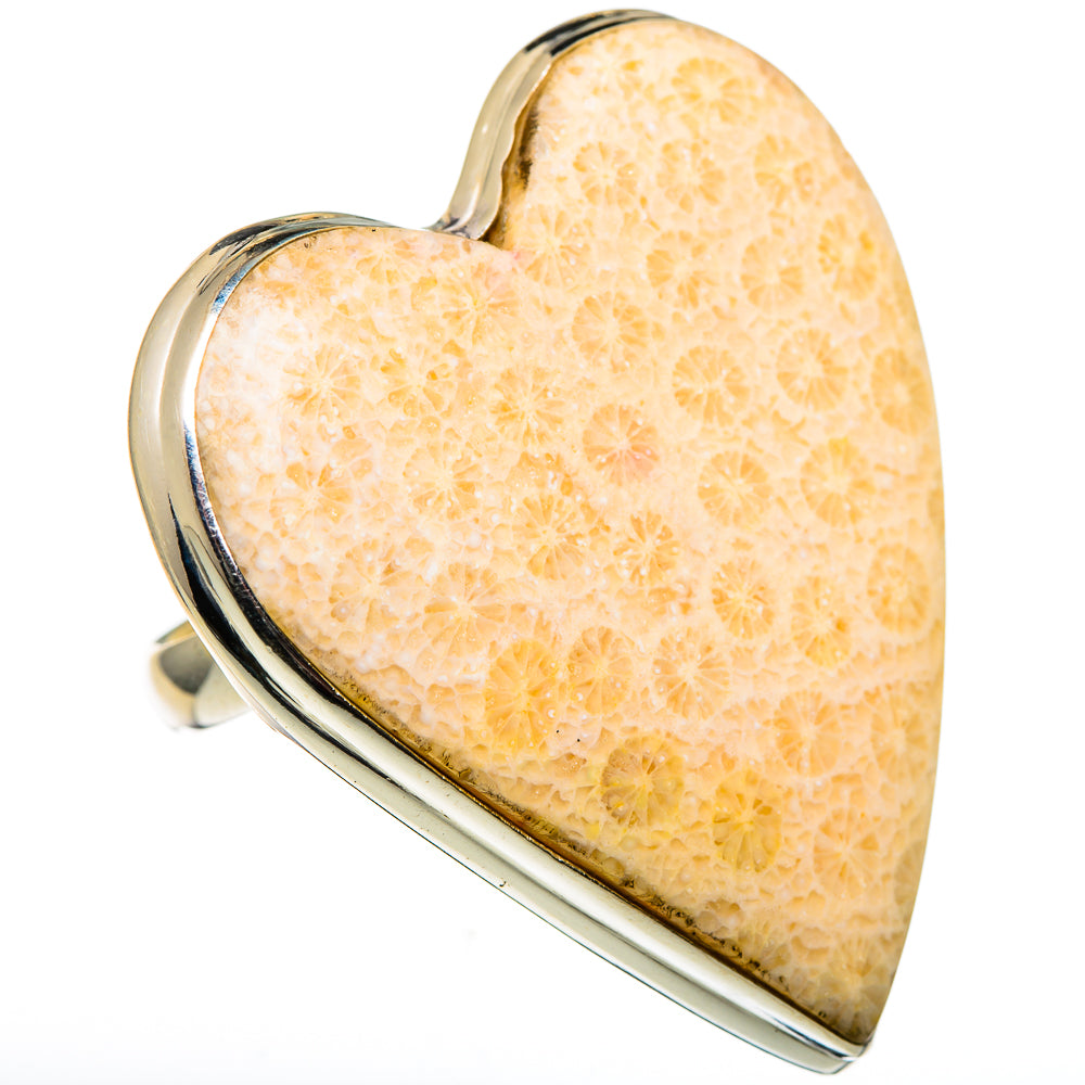 Scolecite Rings handcrafted by Anasilvercos - RING99136