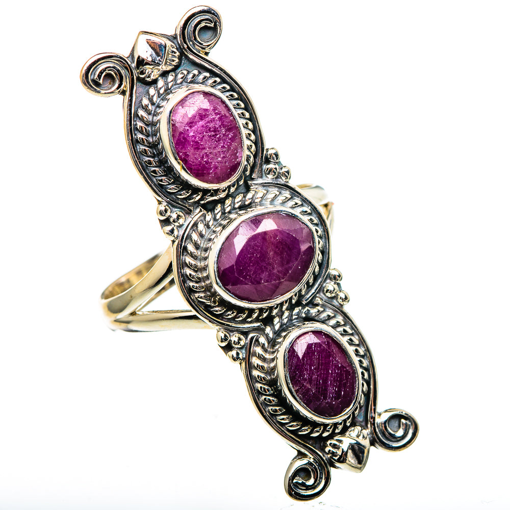 Ruby Rings handcrafted by Anasilvercos - RING99141 - Photo 2