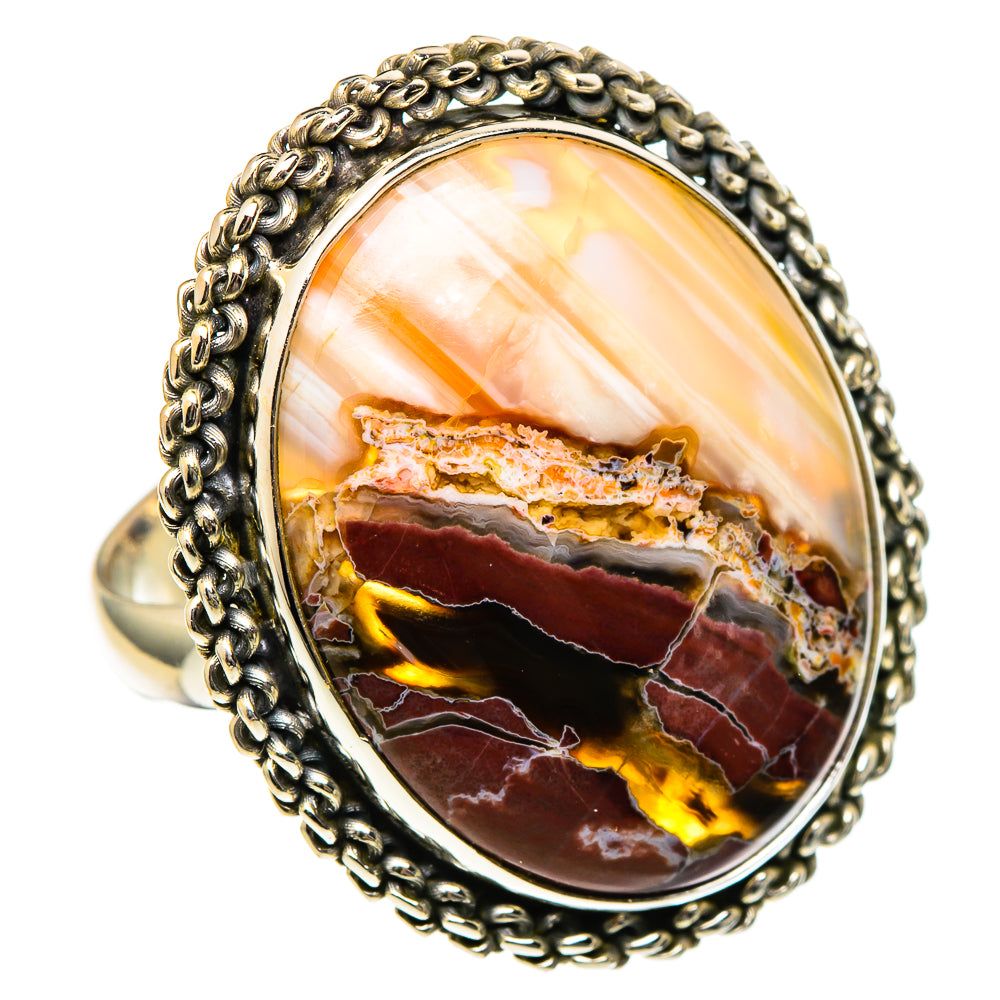 Butterfly Jasper Rings handcrafted by Anasilvercos - RING99177