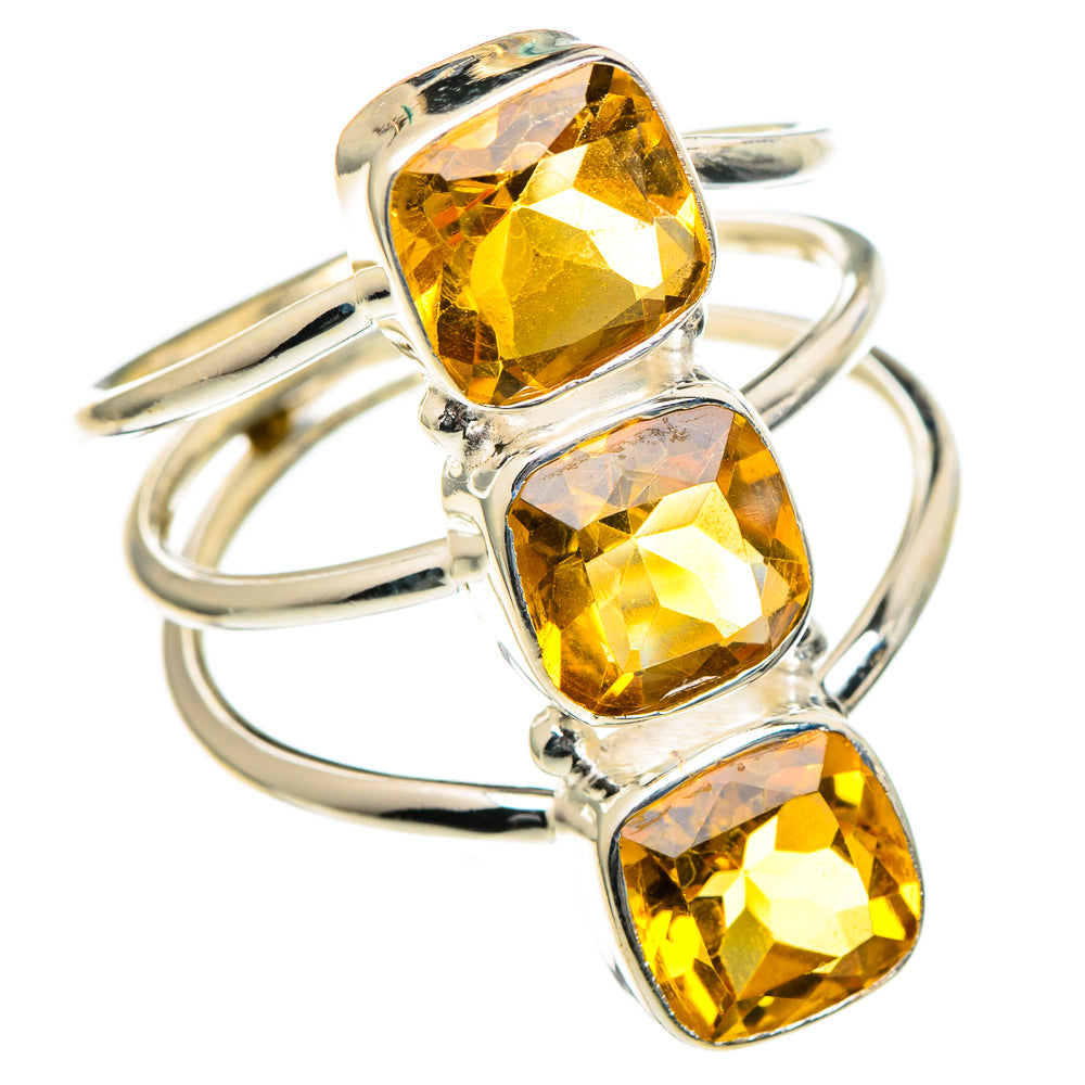 Citrine Rings handcrafted by Anasilvercos - RING99178