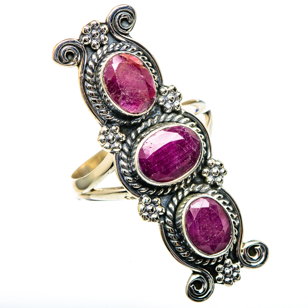 Ruby Rings handcrafted by Anasilvercos - RING99182 - Photo 2