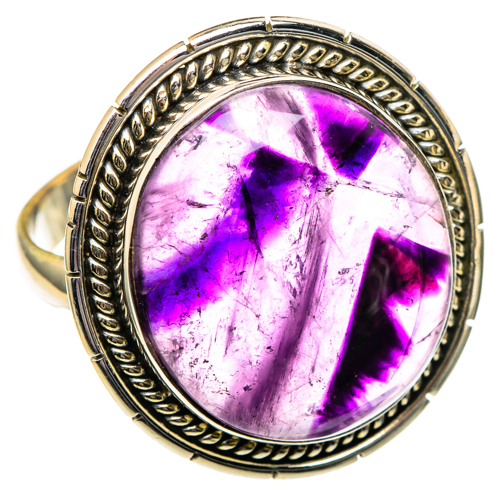 Star Amethyst Rings handcrafted by Anasilvercos - RING99187