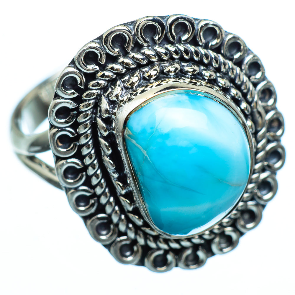 Larimar Rings handcrafted by Anasilvercos - RING991882