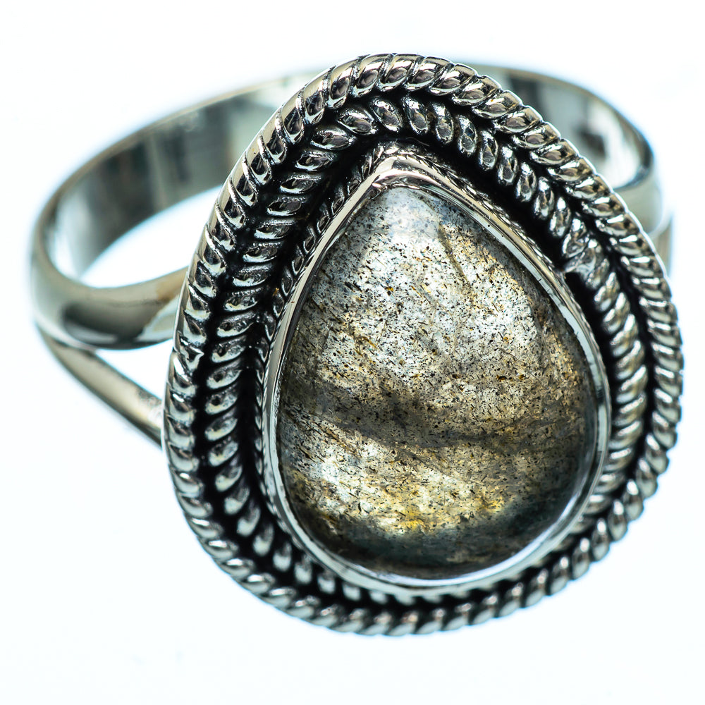Labradorite Rings handcrafted by Anasilvercos - RING991901