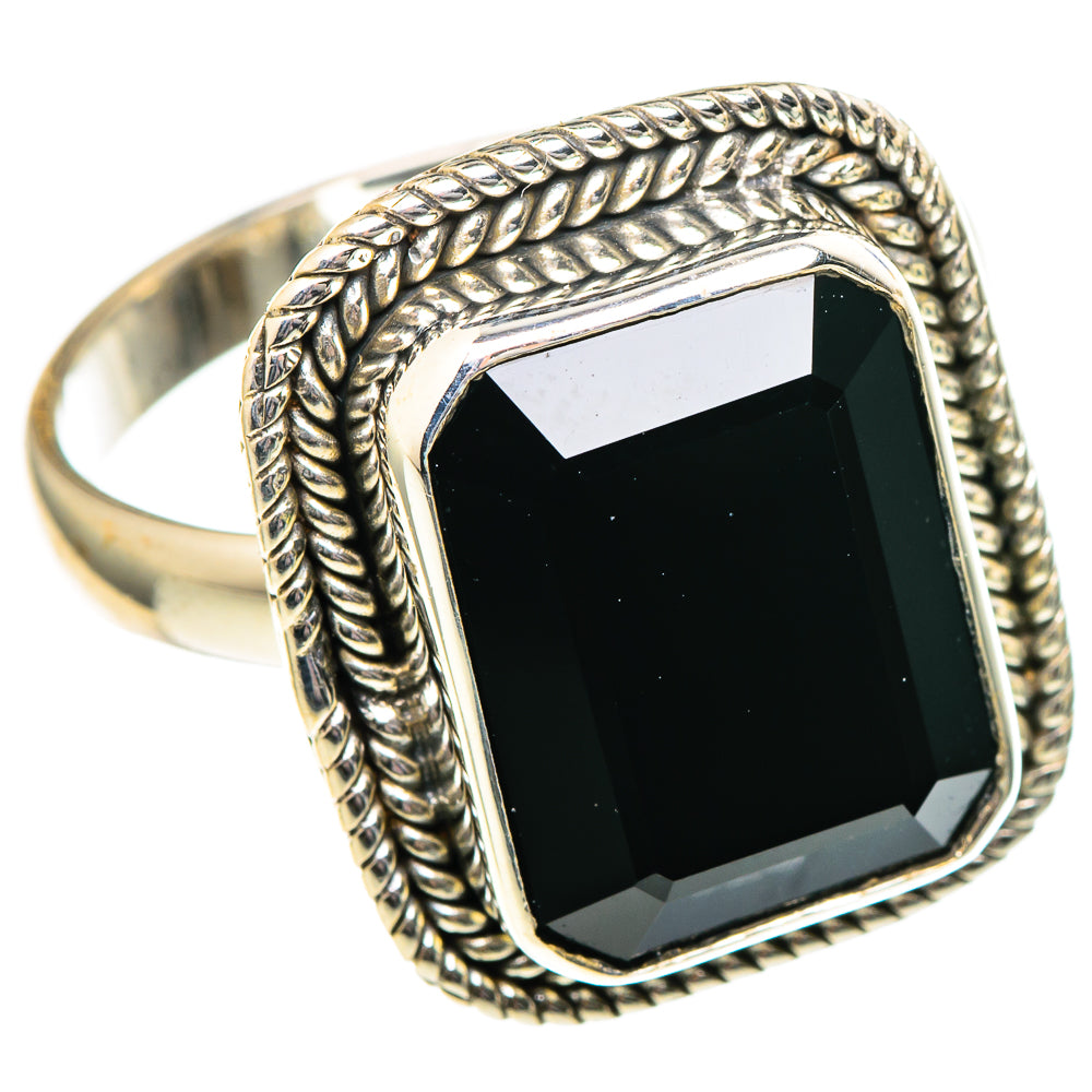 Black Onyx Rings handcrafted by Anasilvercos - RING99190