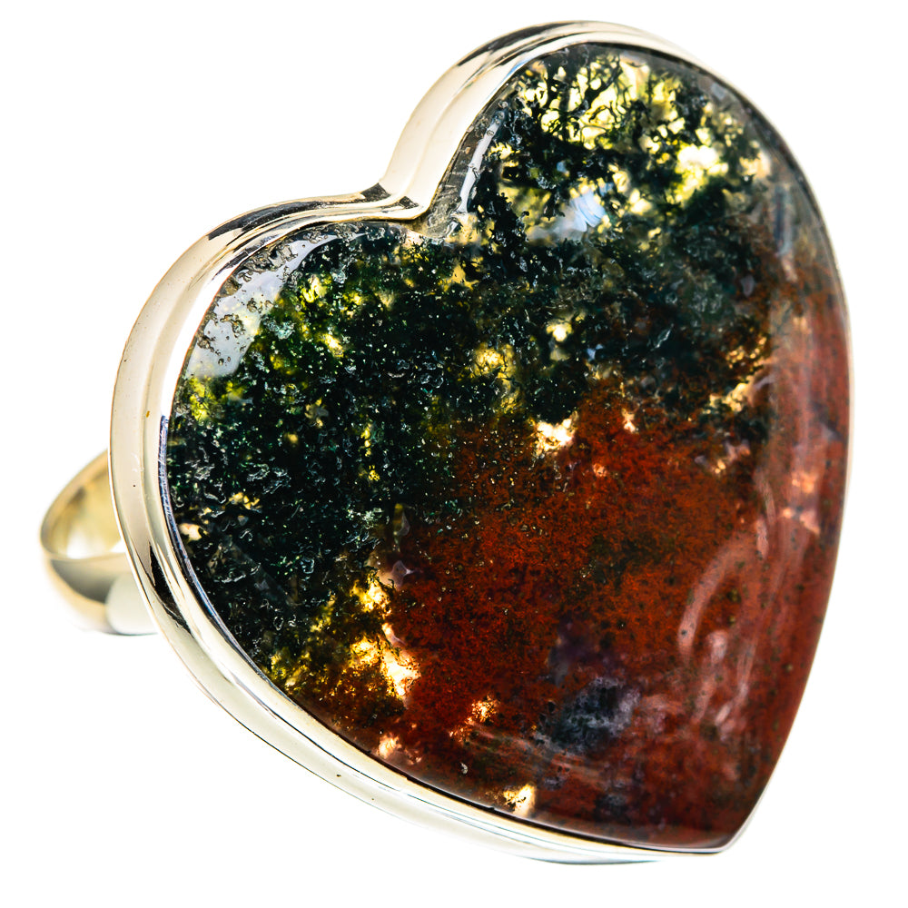 Bloodstone Rings handcrafted by Anasilvercos - RING99196