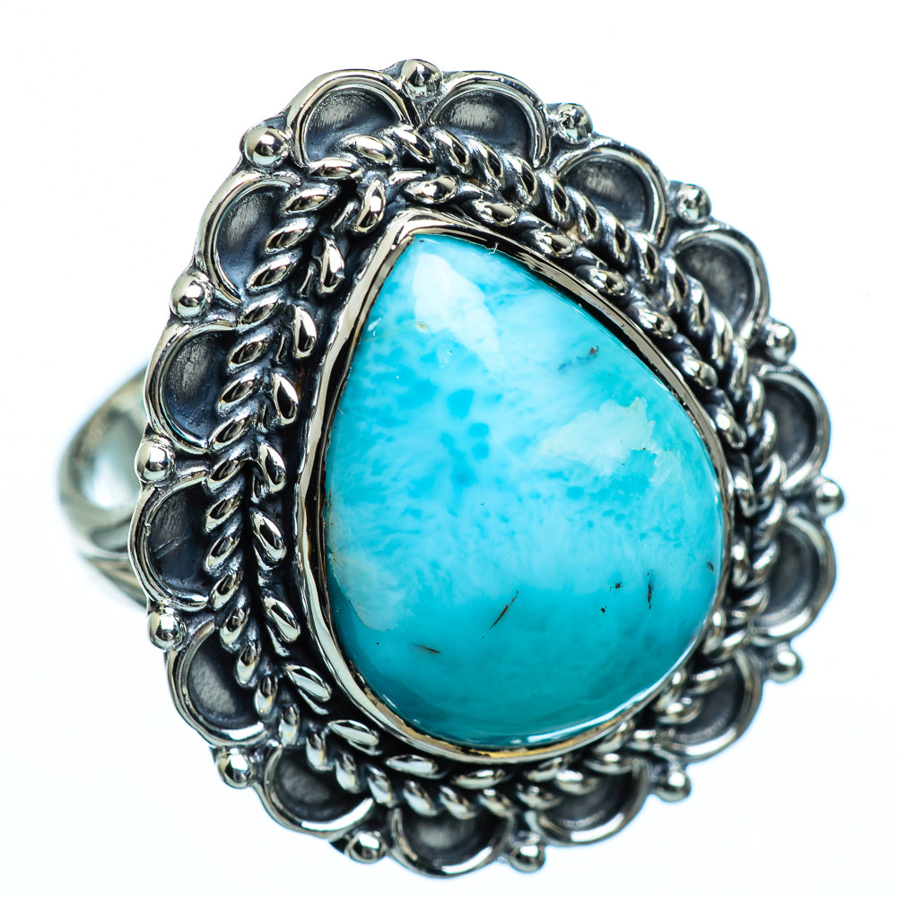 Larimar Rings handcrafted by Anasilvercos - RING991961