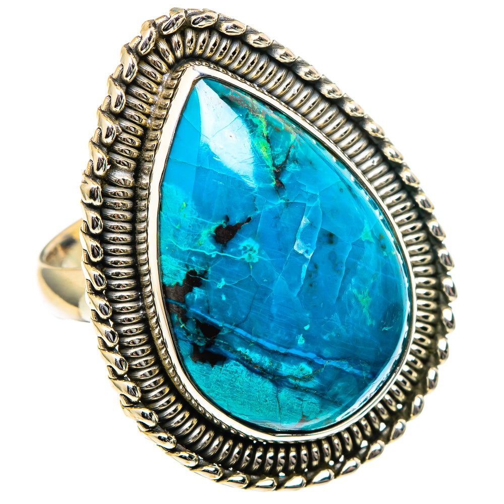 Chrysocolla Rings handcrafted by Anasilvercos - RING99205