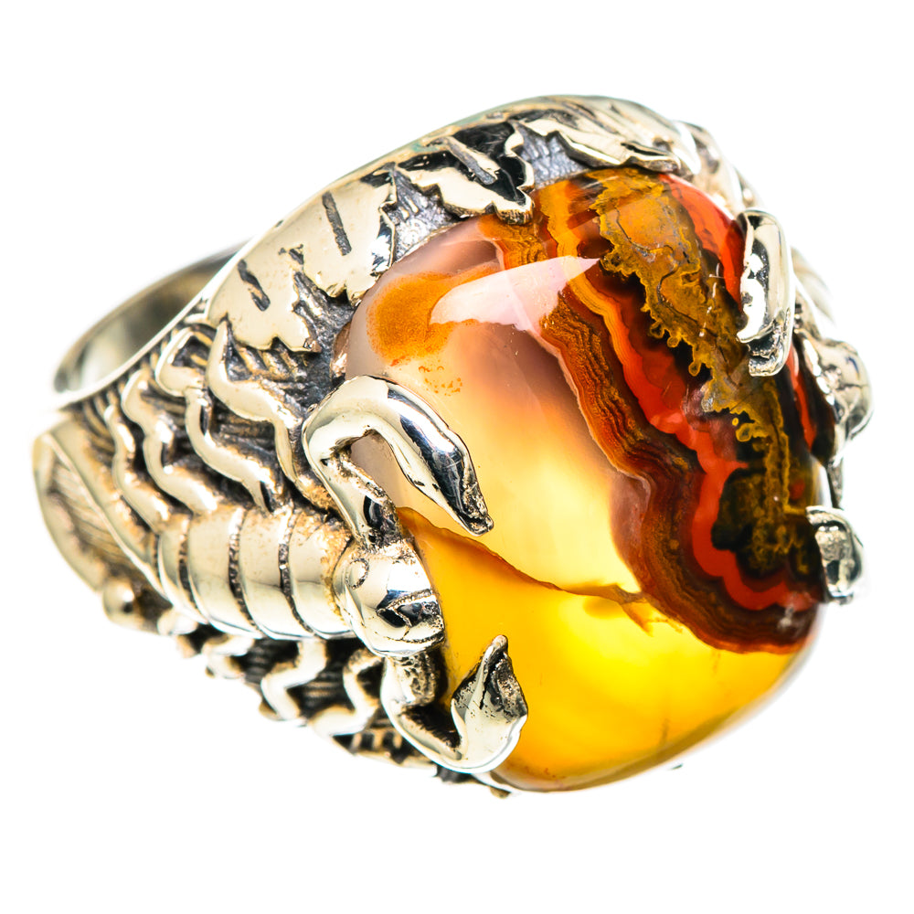 Moroccan Agate Rings handcrafted by Anasilvercos - RING99213