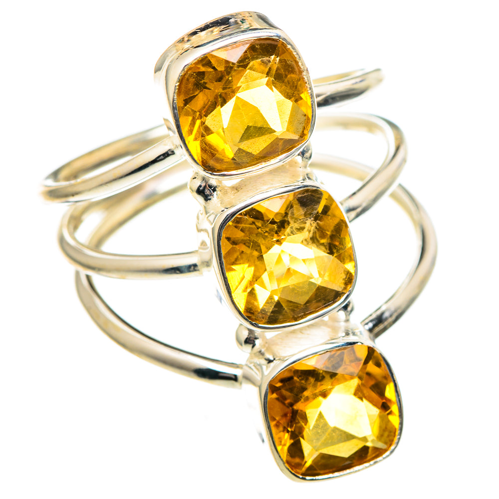 Citrine Rings handcrafted by Anasilvercos - RING99215