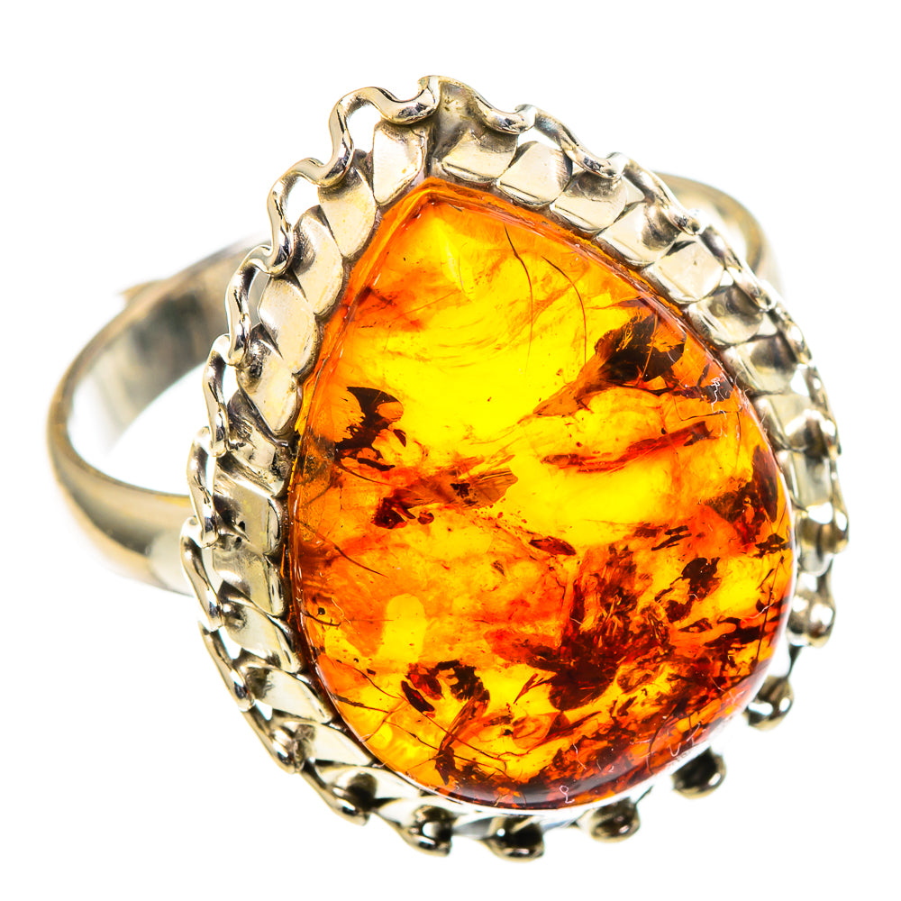 Baltic Amber Rings handcrafted by Anasilvercos - RING99219