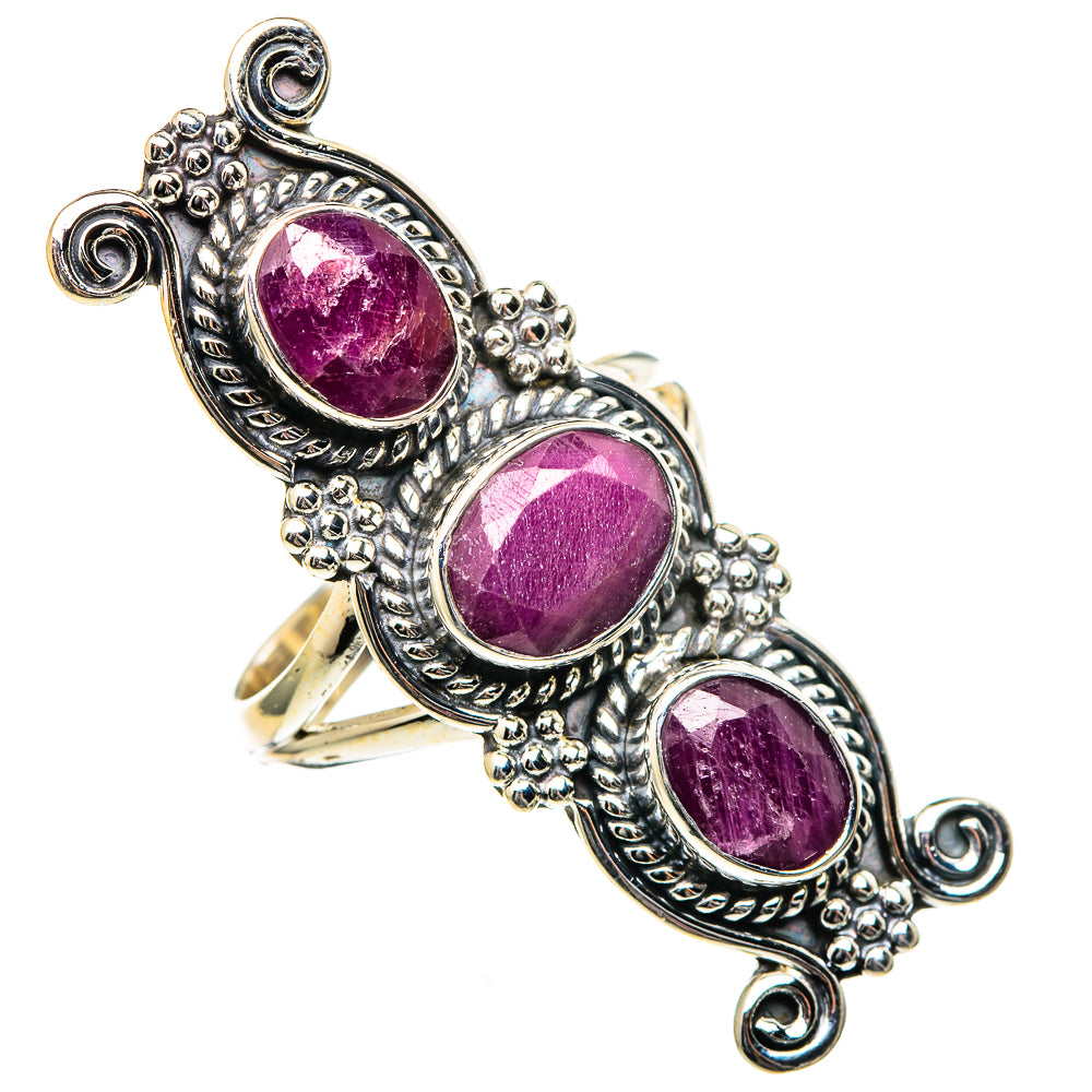 Ruby Rings handcrafted by Anasilvercos - RING99220
