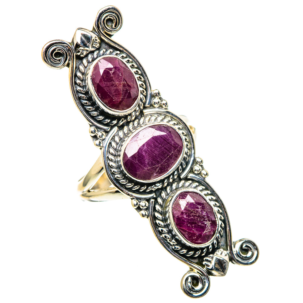 Ruby Rings handcrafted by Anasilvercos - RING99221 - Photo 2