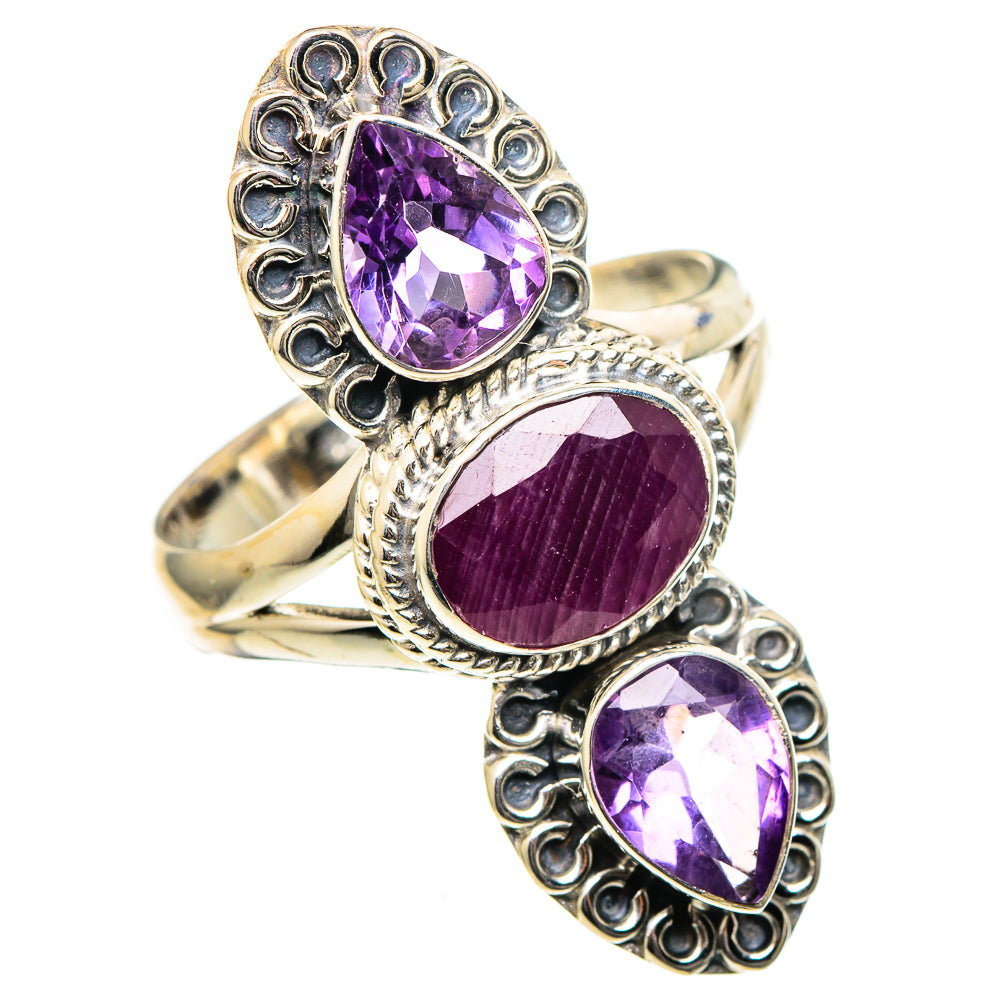Ruby Rings handcrafted by Anasilvercos - RING99225