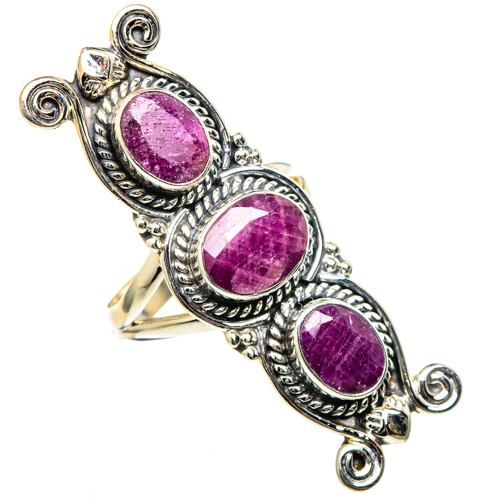 Ruby Rings handcrafted by Anasilvercos - RING99232