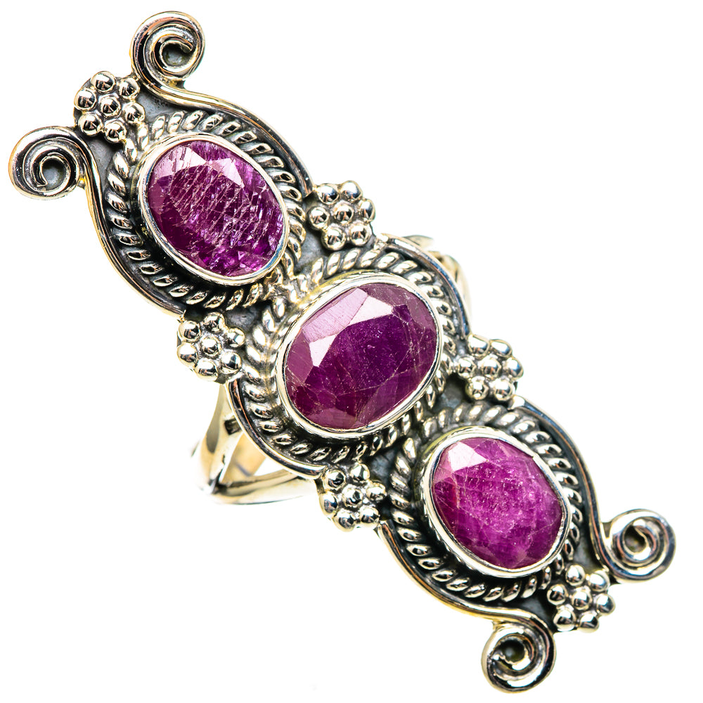 Ruby Rings handcrafted by Anasilvercos - RING99233 - Photo 2