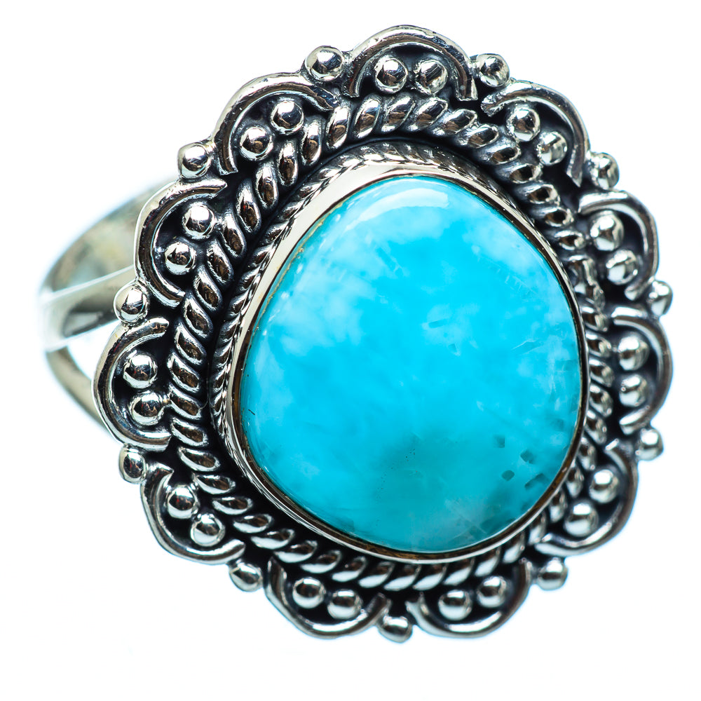 Larimar Rings handcrafted by Anasilvercos - RING992469
