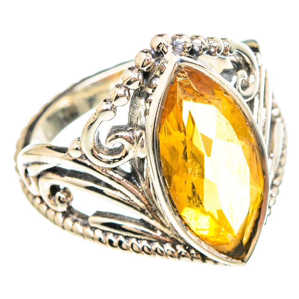 Citrine Rings handcrafted by Anasilvercos - RING99250