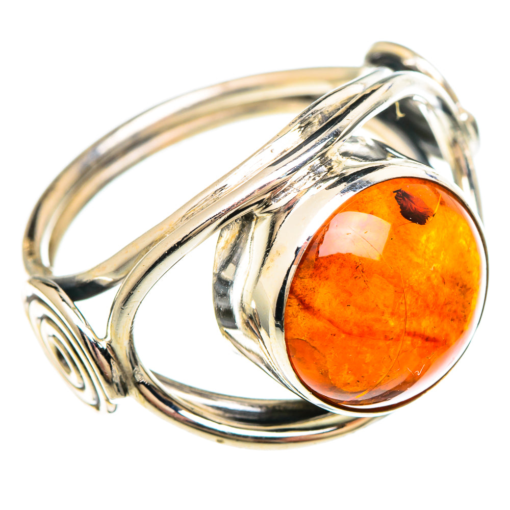 Baltic Amber Rings handcrafted by Anasilvercos - RING99252