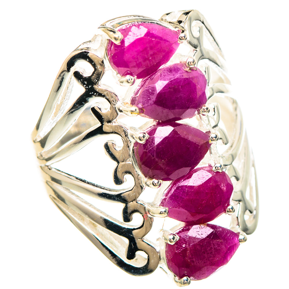 Ruby Rings handcrafted by Anasilvercos - RING99255